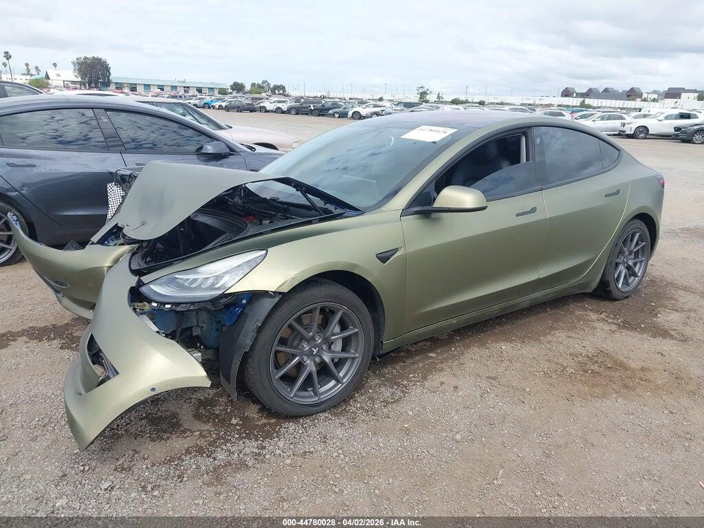 5YJ3E1EA9KF190374 2019 TESLA MODEL 3 photo no. 2