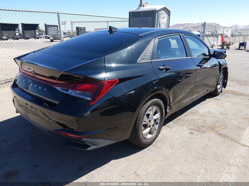 5NPLL4AG1MH046730 2021 HYUNDAI ELANTRA photo no. 4