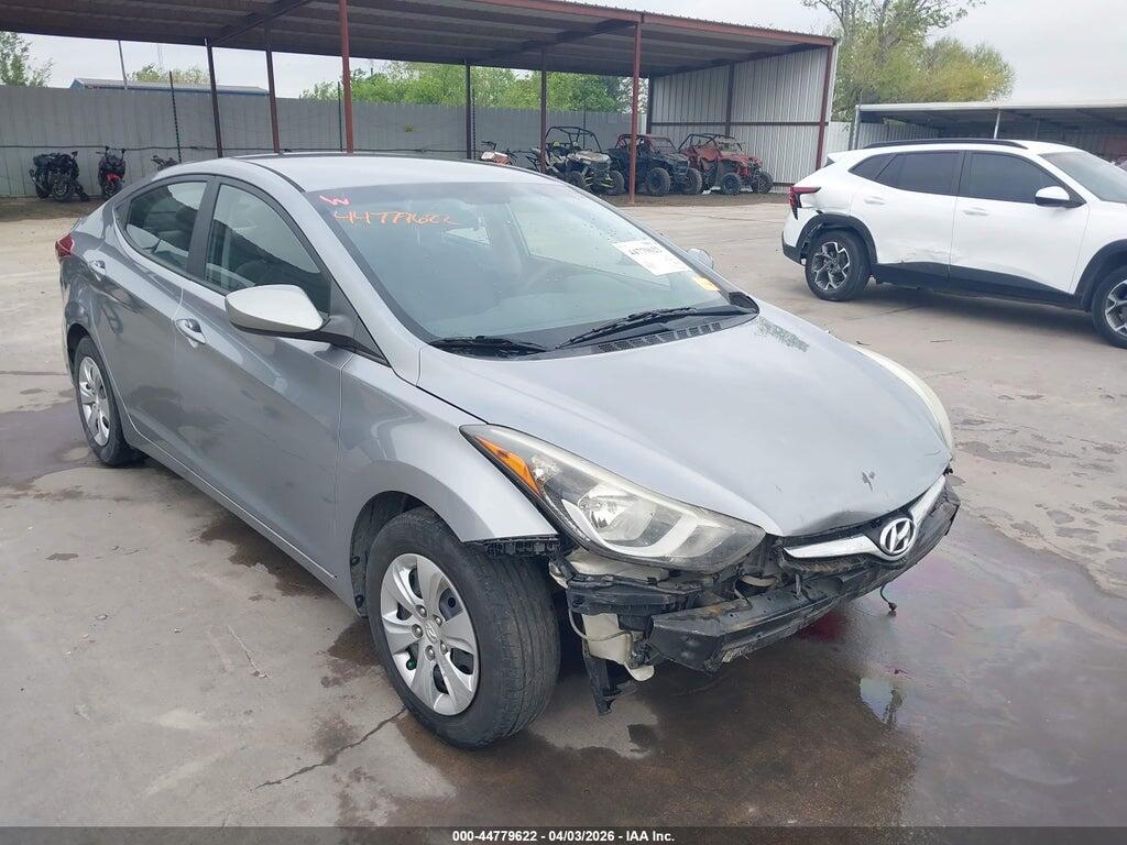 5NPDH4AE4GH758030 2016 HYUNDAI ELANTRA photo no. 1