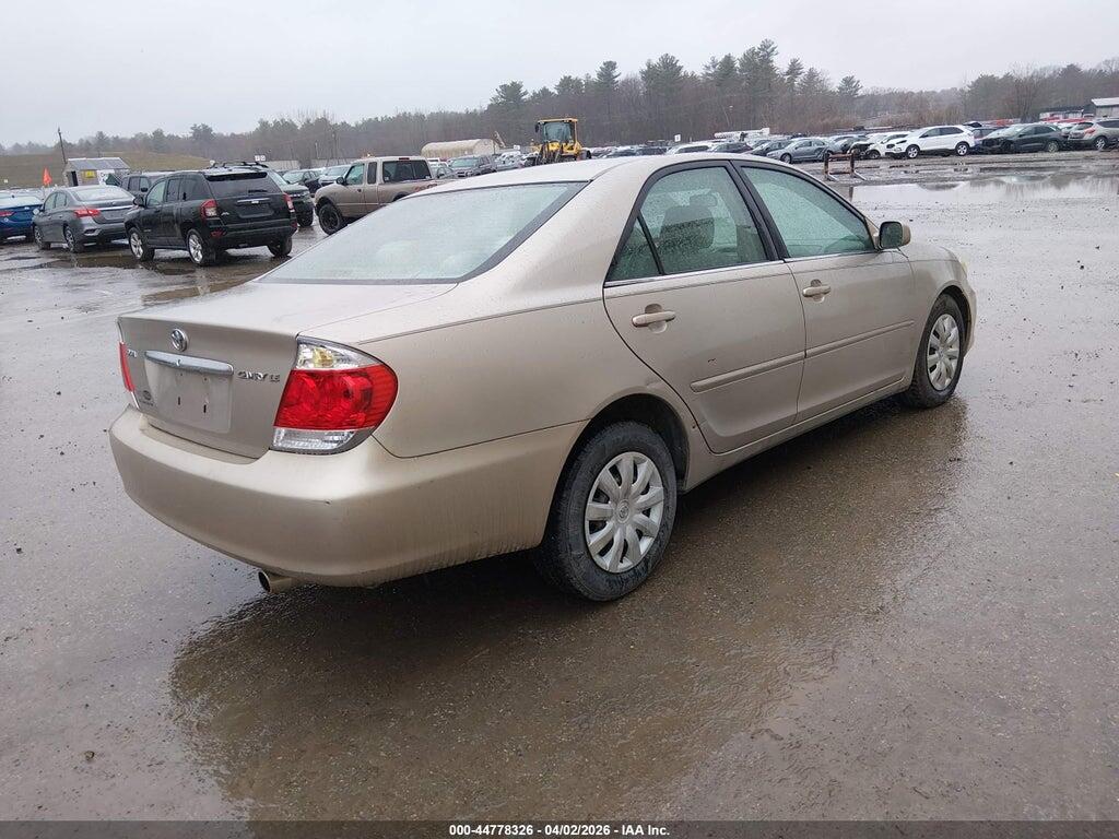 4T1BE30K65U003316 2005 TOYOTA CAMRY photo no. 4