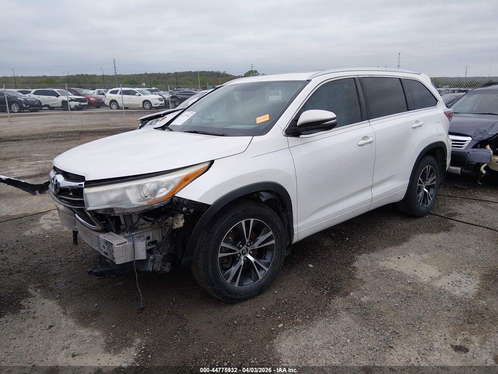 5TDJKRFH7GS332783 2016 TOYOTA HIGHLANDER photo no. 2