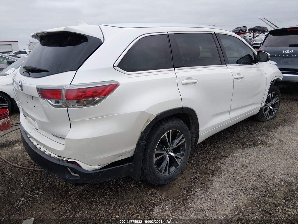5TDJKRFH7GS332783 2016 TOYOTA HIGHLANDER photo no. 4