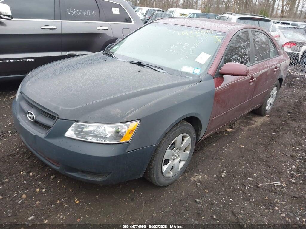 5NPET46C18H330444 2008 HYUNDAI SONATA photo no. 2