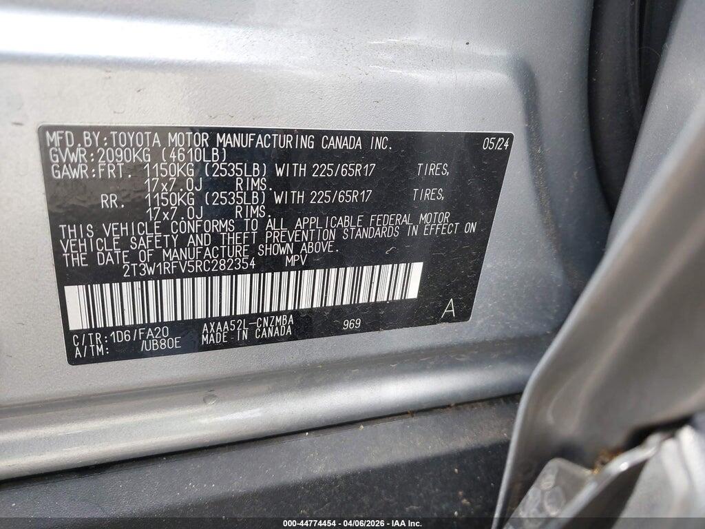 2T3W1RFV5RC282354 2024 TOYOTA RAV4 photo no. 9