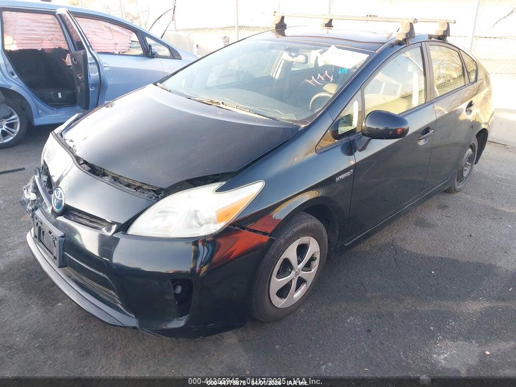 JTDKN3DU2D0354486 2013 TOYOTA PRIUS photo no. 2