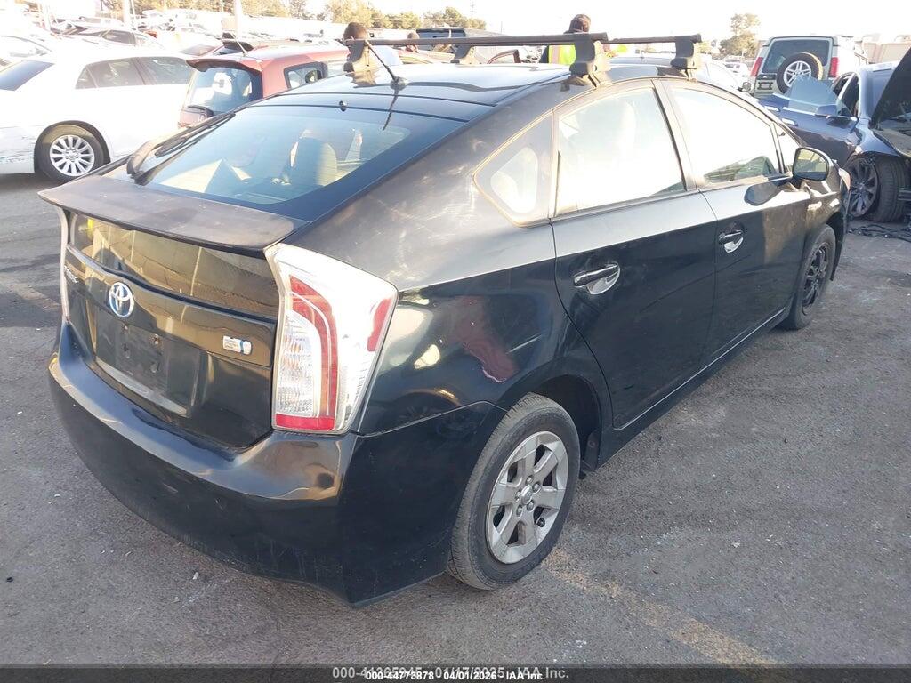 JTDKN3DU2D0354486 2013 TOYOTA PRIUS photo no. 4