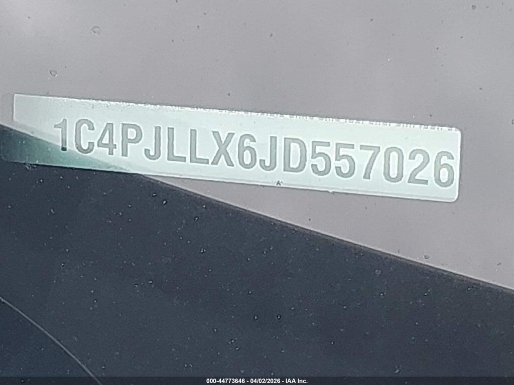 1C4PJLLX6JD557026 2018 JEEP CHEROKEE photo no. 9