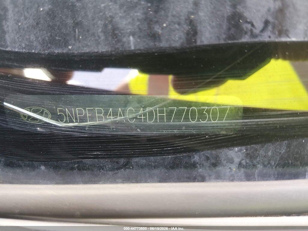 5NPEB4AC4DH770307 2013 HYUNDAI SONATA photo no. 11