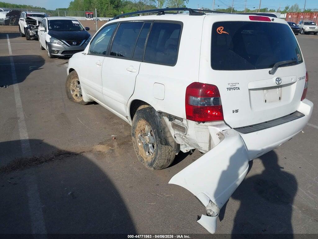JTEDP21A960120920 2006 TOYOTA HIGHLANDER photo no. 3