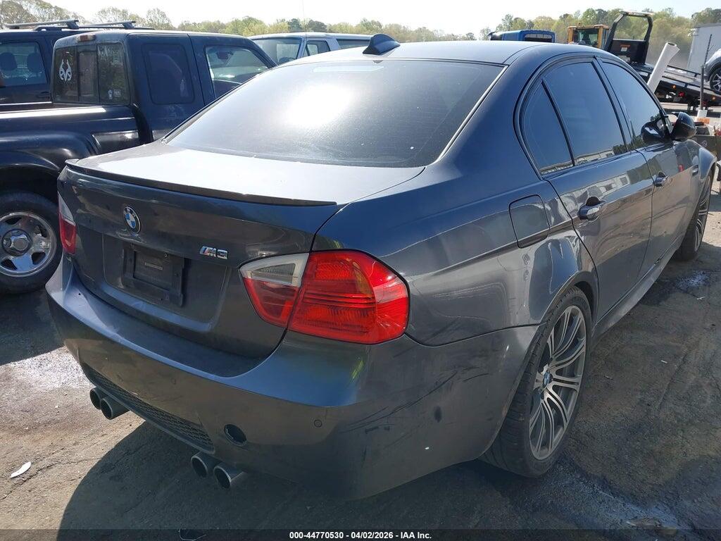 WBSVA93528E041767 2008 BMW M3 photo no. 4