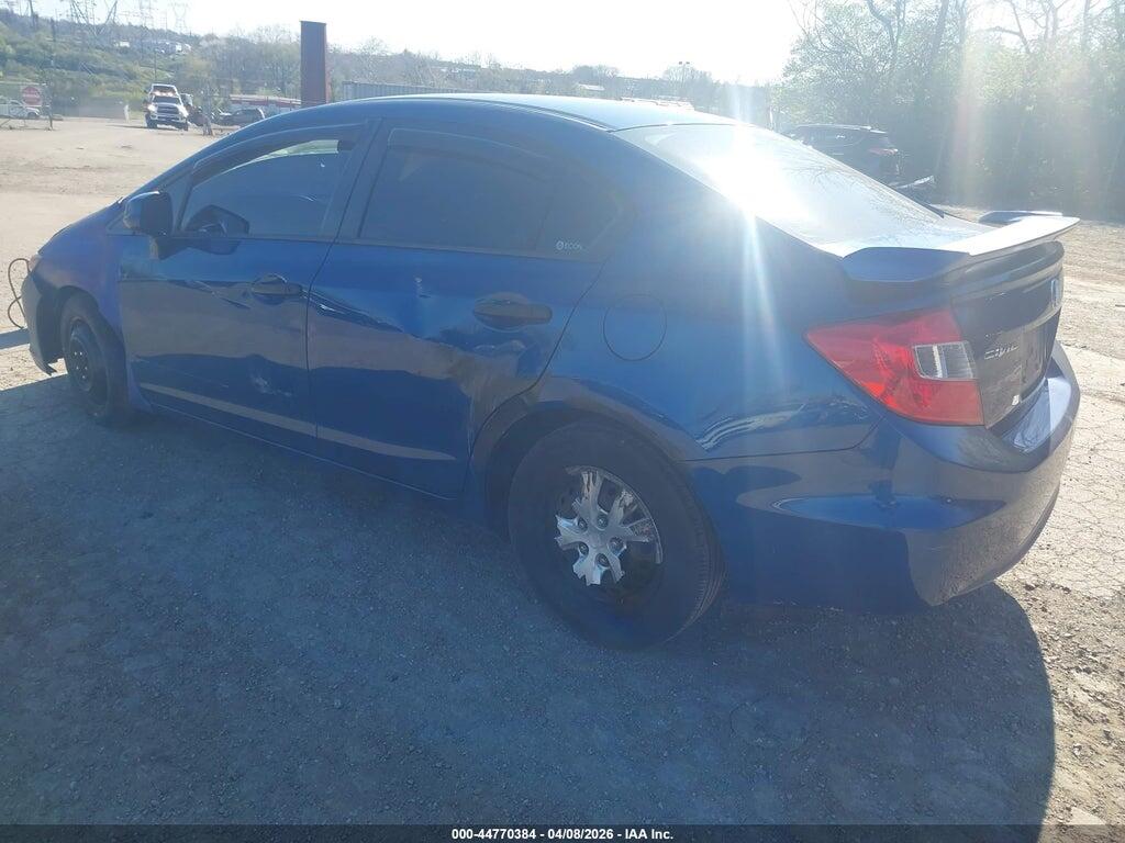 19XFB2F20CE303185 2012 HONDA CIVIC photo no. 3
