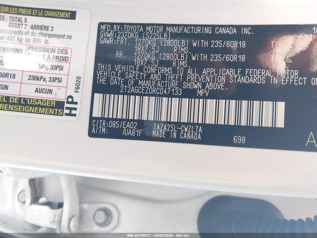 2T2AGCEZ0RC047133 2024 LEXUS NX 350 photo no. 9
