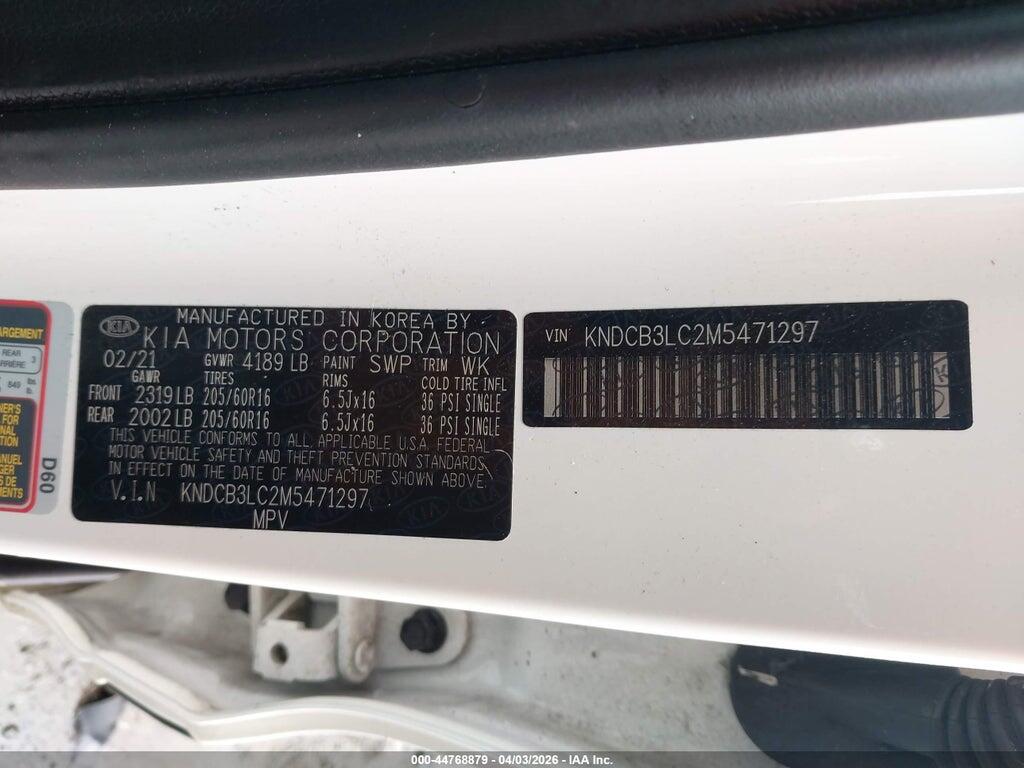 KNDCB3LC2M5471297 2021 KIA NIRO photo no. 9