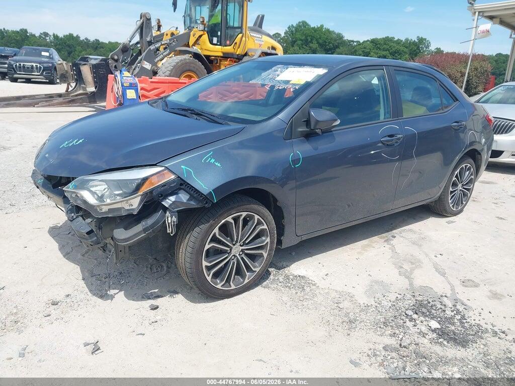 5YFBURHE3FP305377 2015 TOYOTA COROLLA photo no. 2