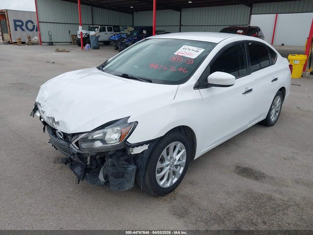3N1AB7APXKY357703 2019 NISSAN SENTRA photo no. 2