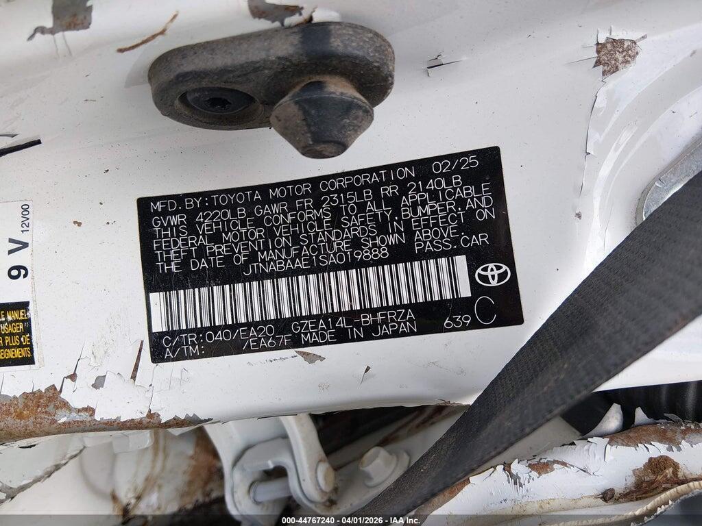 JTNABAAE1SA019888 2025 TOYOTA GR COROLLA photo no. 9