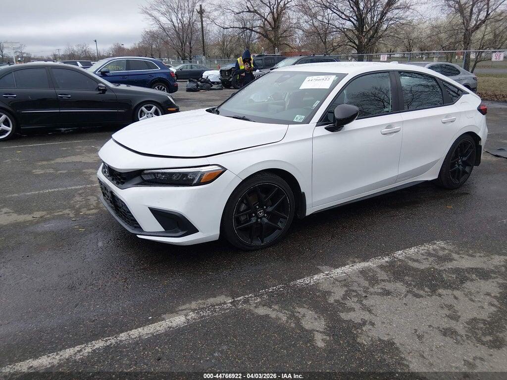 19XFL2H89NE015246 2022 HONDA CIVIC photo no. 2