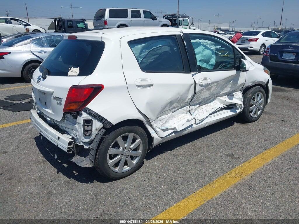 VNKKTUD39FA017109 2015 TOYOTA YARIS photo no. 4