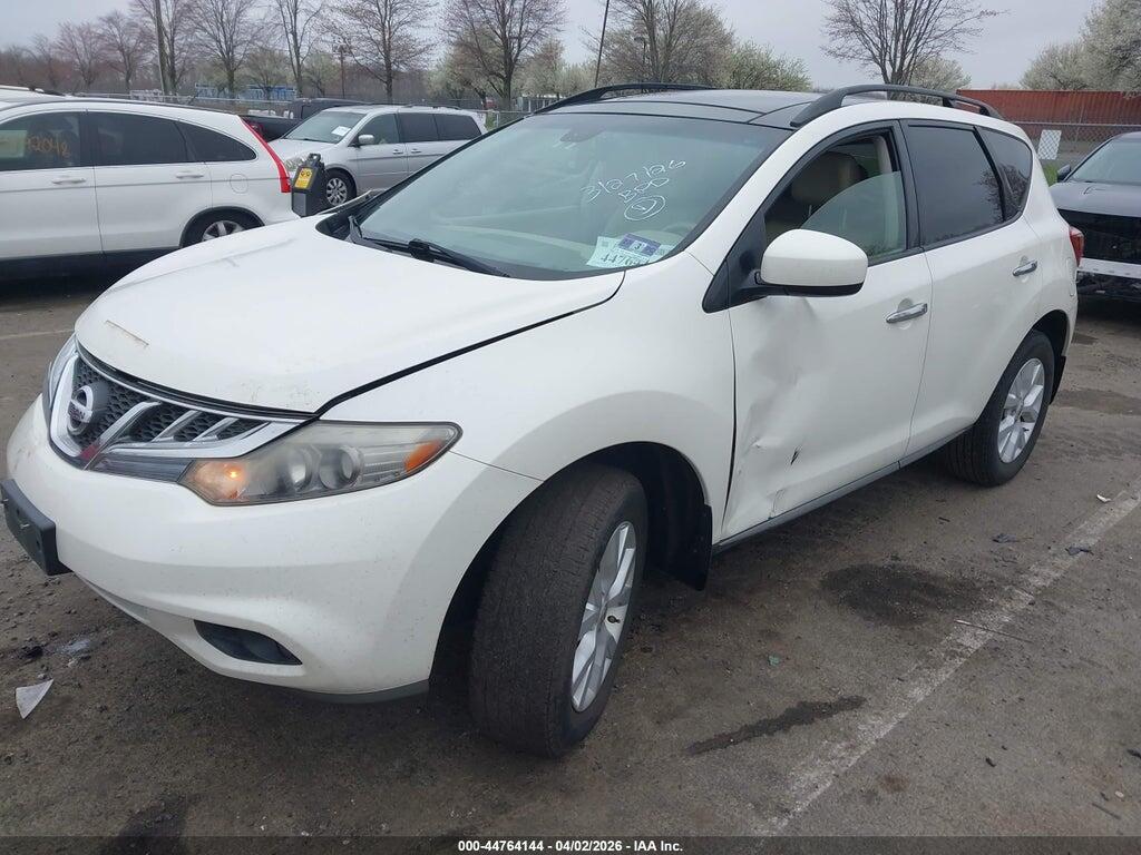 JN8AZ1MW2CW223614 2012 NISSAN MURANO photo no. 2