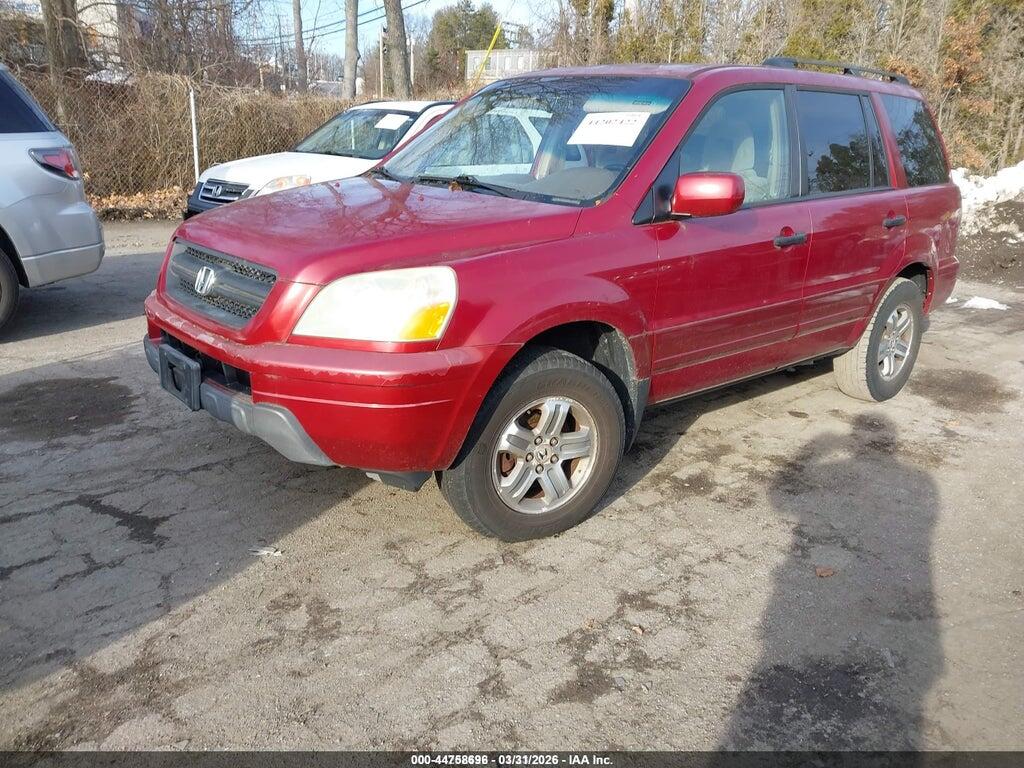 2HKYF18495H551813 2005 HONDA PILOT photo no. 2