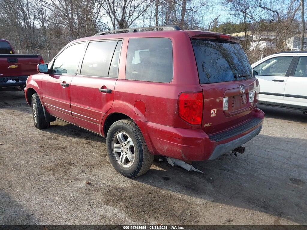 2HKYF18495H551813 2005 HONDA PILOT photo no. 3
