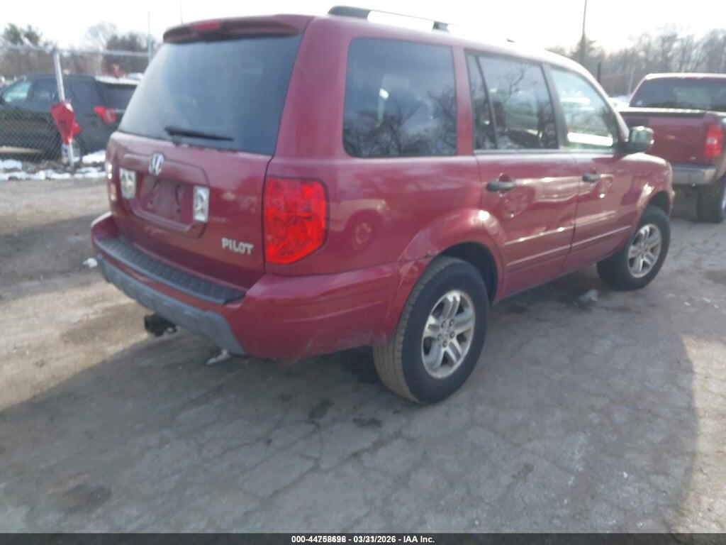 2HKYF18495H551813 2005 HONDA PILOT photo no. 4