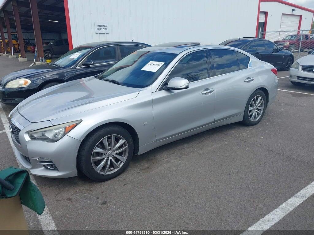 JN1BV7AR7FM413506 2015 INFINITI Q50 photo no. 2