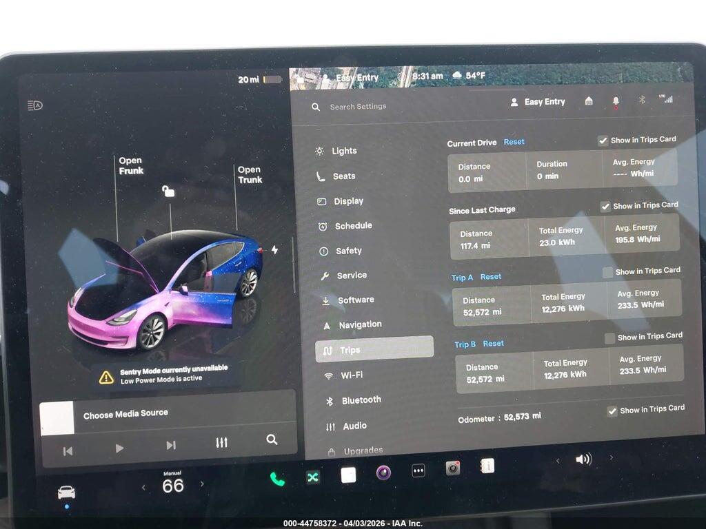 5YJ3E1EA2NF165790 2022 TESLA MODEL 3 photo no. 7