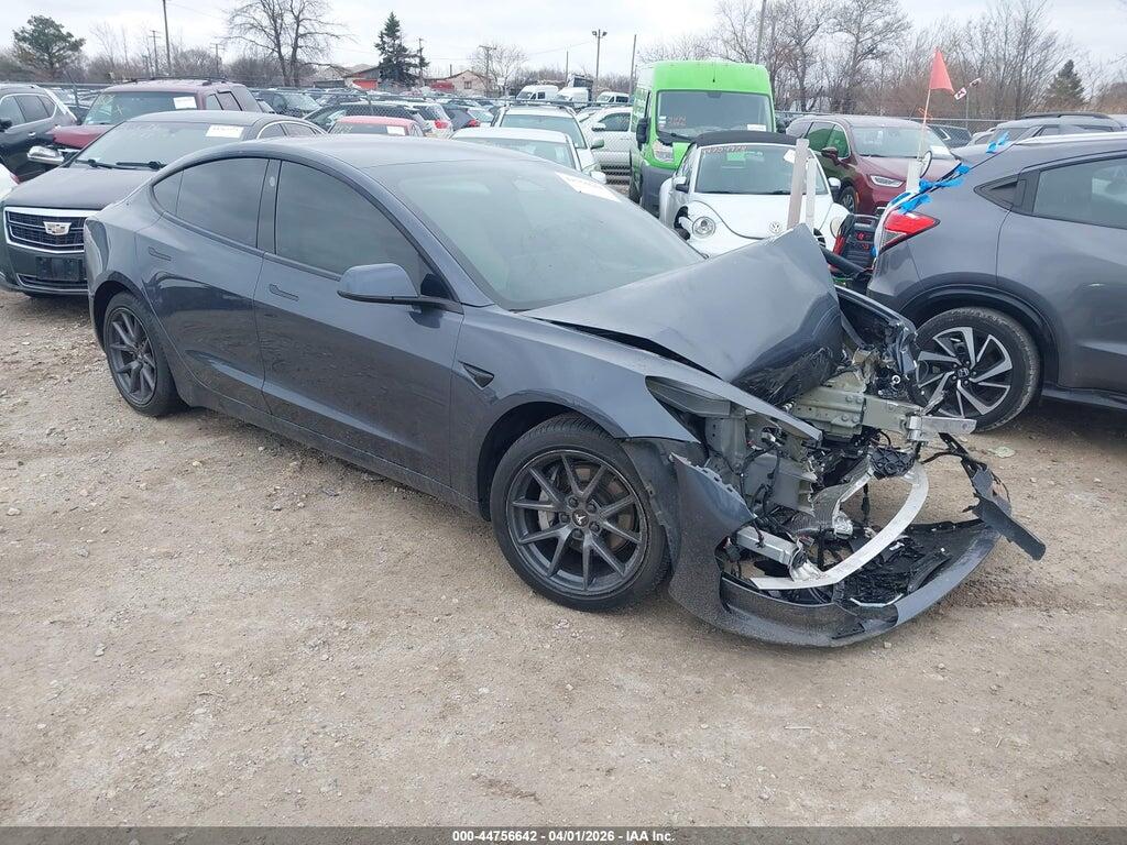 5YJ3E1EB4NF338105 2022 TESLA MODEL 3 photo no. 1