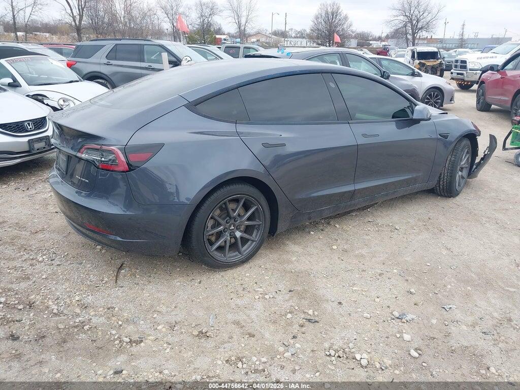5YJ3E1EB4NF338105 2022 TESLA MODEL 3 photo no. 4