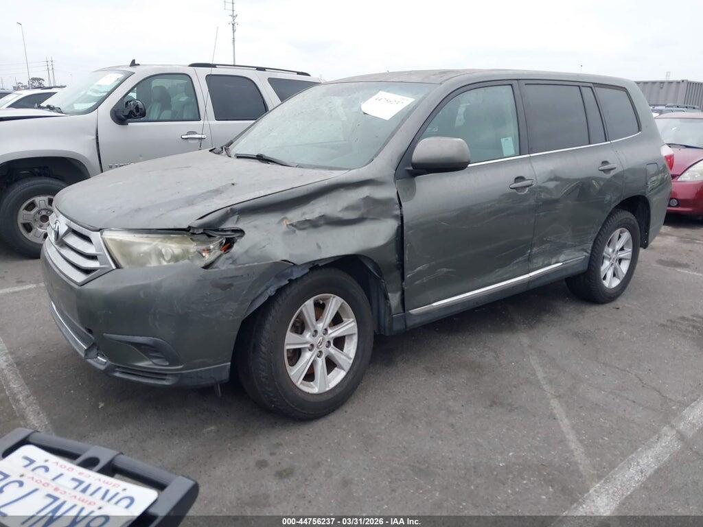 5TDZA3EH3CS030552 2012 TOYOTA HIGHLANDER photo no. 2