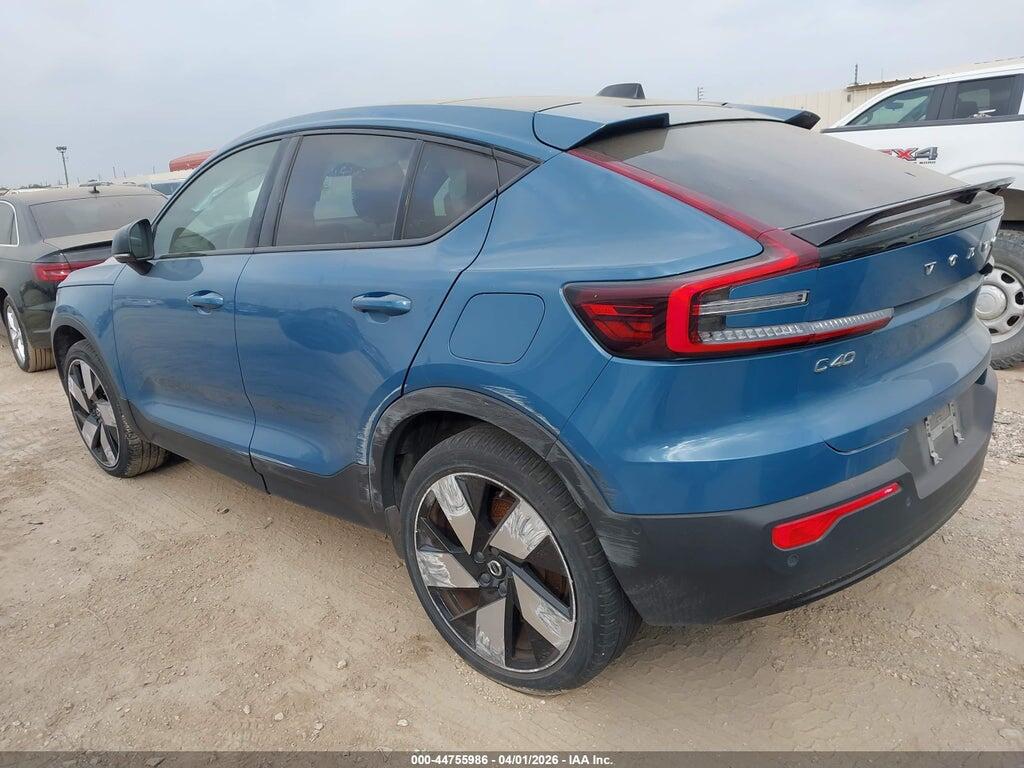 YV4ED3GM7P2052032 2023 VOLVO C40 RECHARGE PURE ELECTRIC photo no. 3