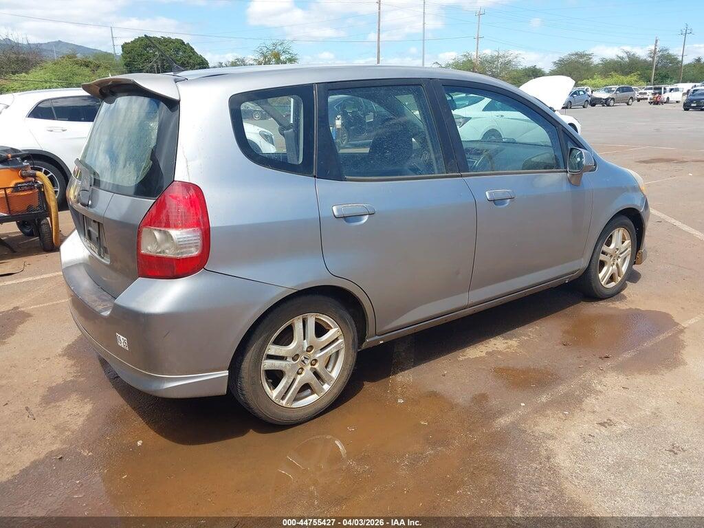 JHMGD38667S042506 2007 HONDA FIT photo no. 4