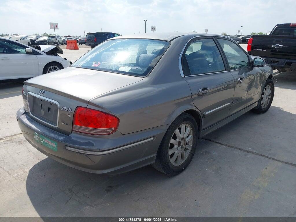 KMHWF35H54A975453 2004 HYUNDAI SONATA photo no. 4