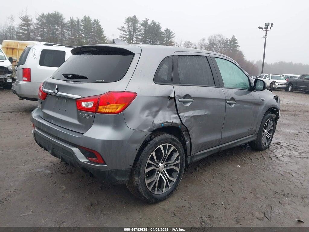 JA4AR3AU7KU024430 2019 MITSUBISHI OUTLANDER SPORT photo no. 4