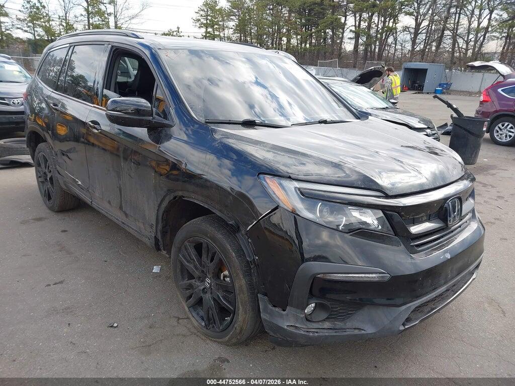5FNYF6H20MB096861 2021 HONDA PILOT photo no. 1