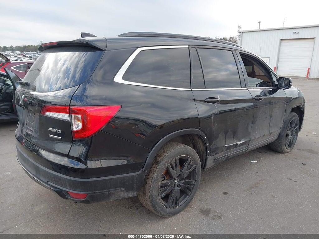 5FNYF6H20MB096861 2021 HONDA PILOT photo no. 4