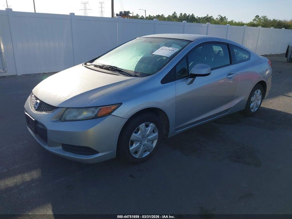 2HGFG3B52CH557655 2012 HONDA CIVIC photo no. 2
