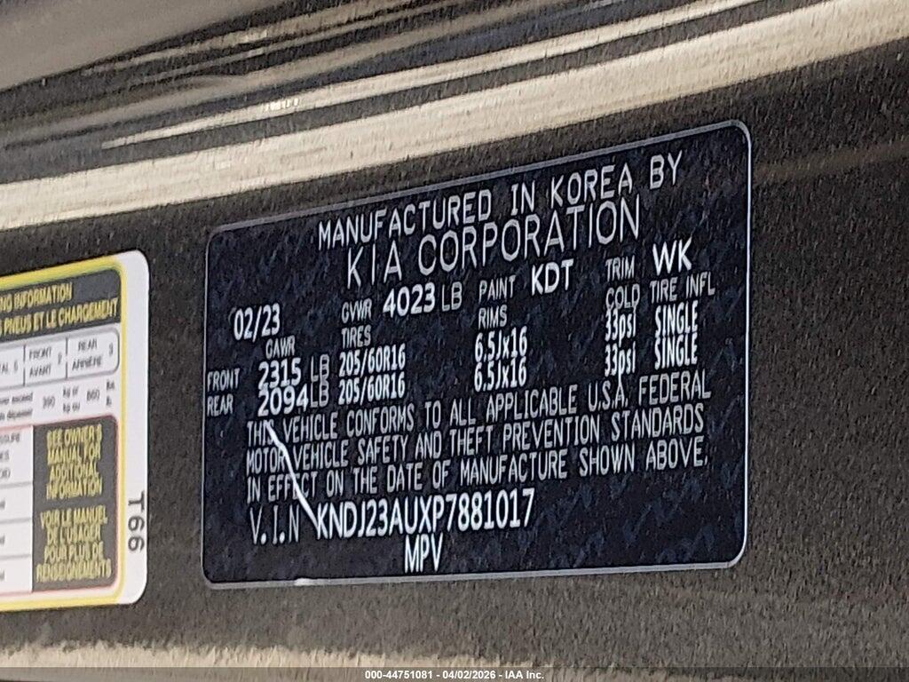 KNDJ23AUXP7881017 2023 KIA SOUL photo no. 9