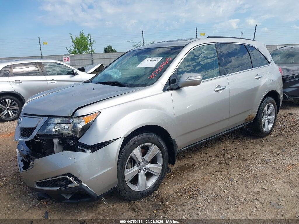 2HNYD2H26BH509236 2011 ACURA MDX photo no. 2