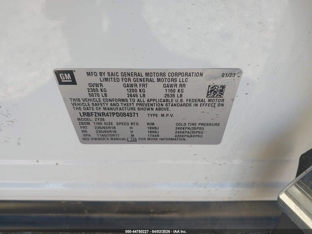 LRBFZNR47PD084371 2023 BUICK ENVISION photo no. 9