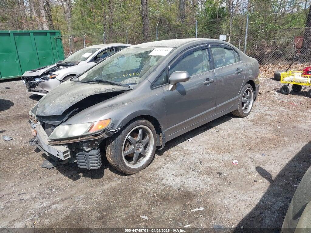1HGFA16586L151886 2006 HONDA CIVIC photo no. 2