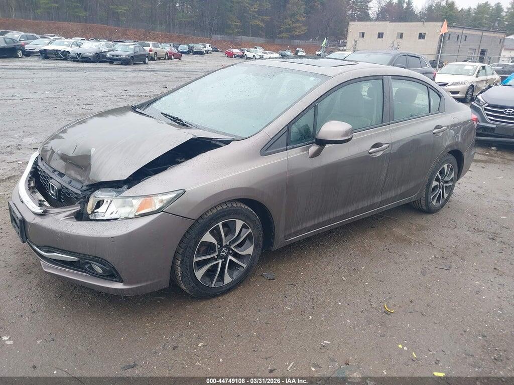 2HGFB2F98DH530886 2013 HONDA CIVIC photo no. 2
