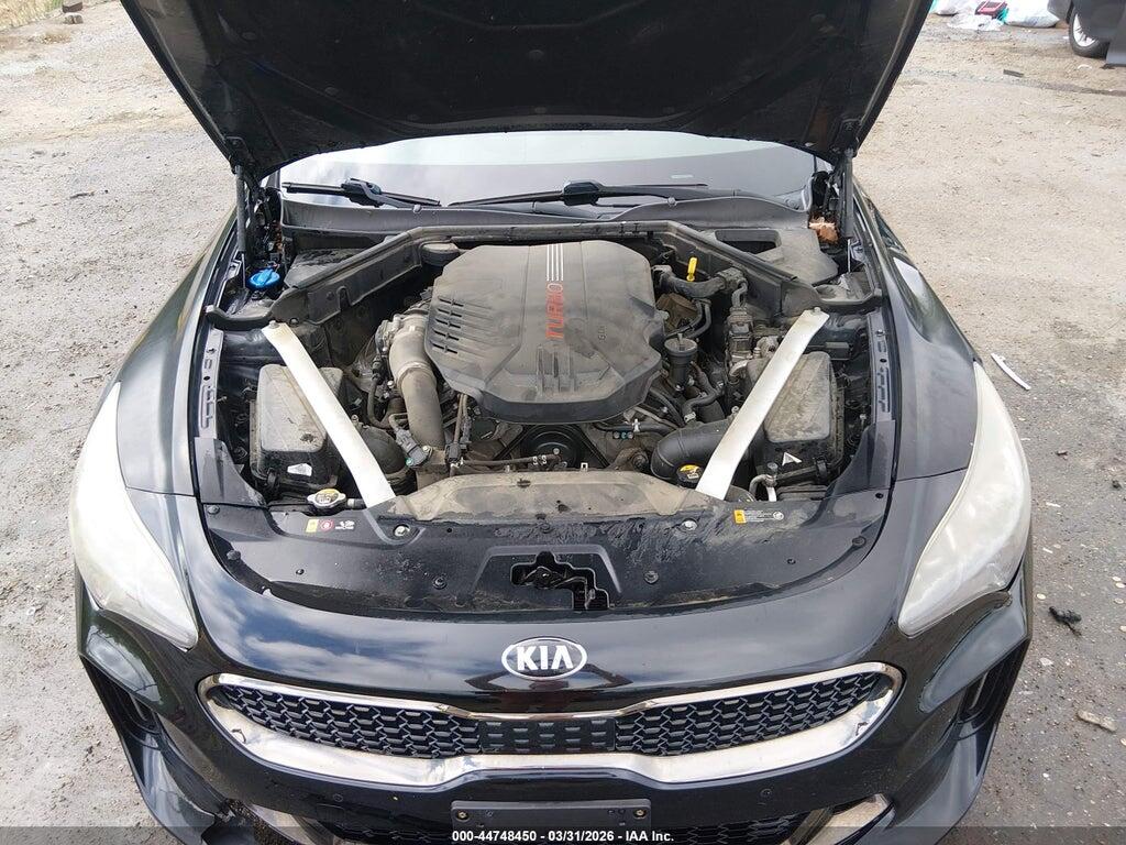 KNAE45LCXJ6011547 2018 KIA STINGER photo no. 10