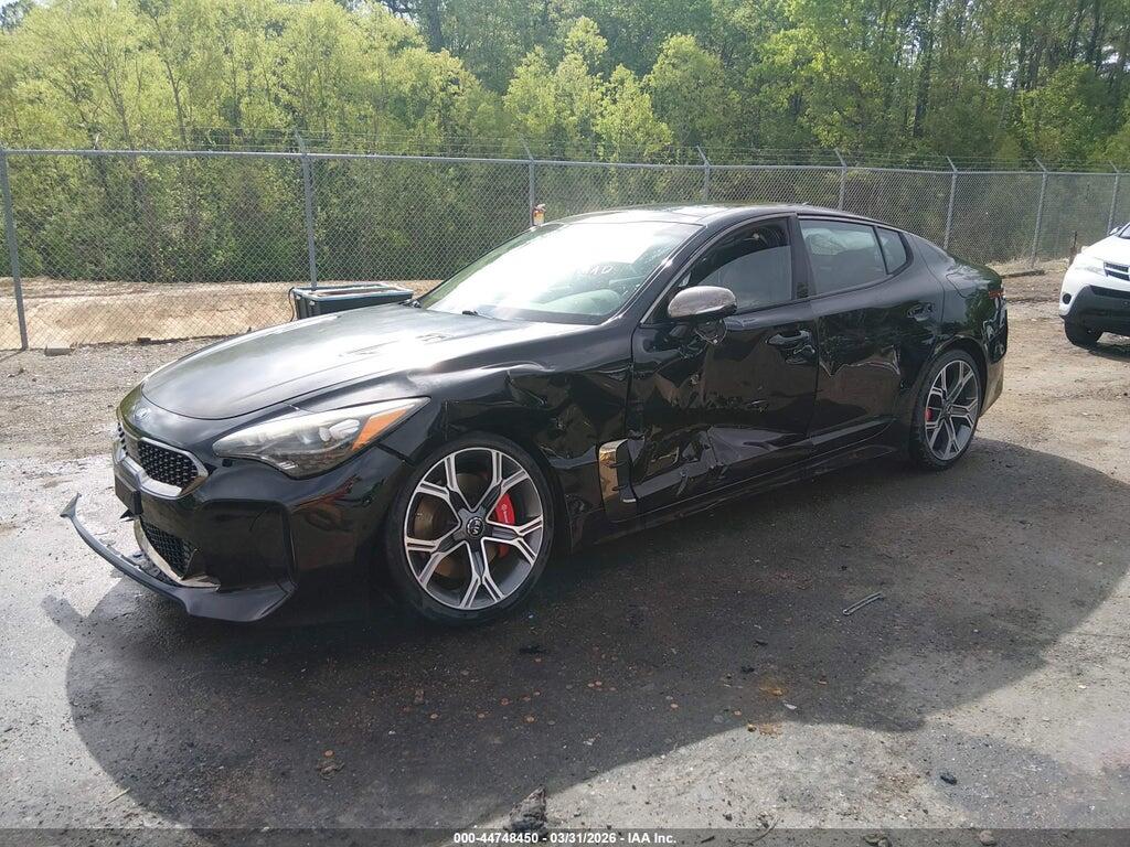 KNAE45LCXJ6011547 2018 KIA STINGER photo no. 2