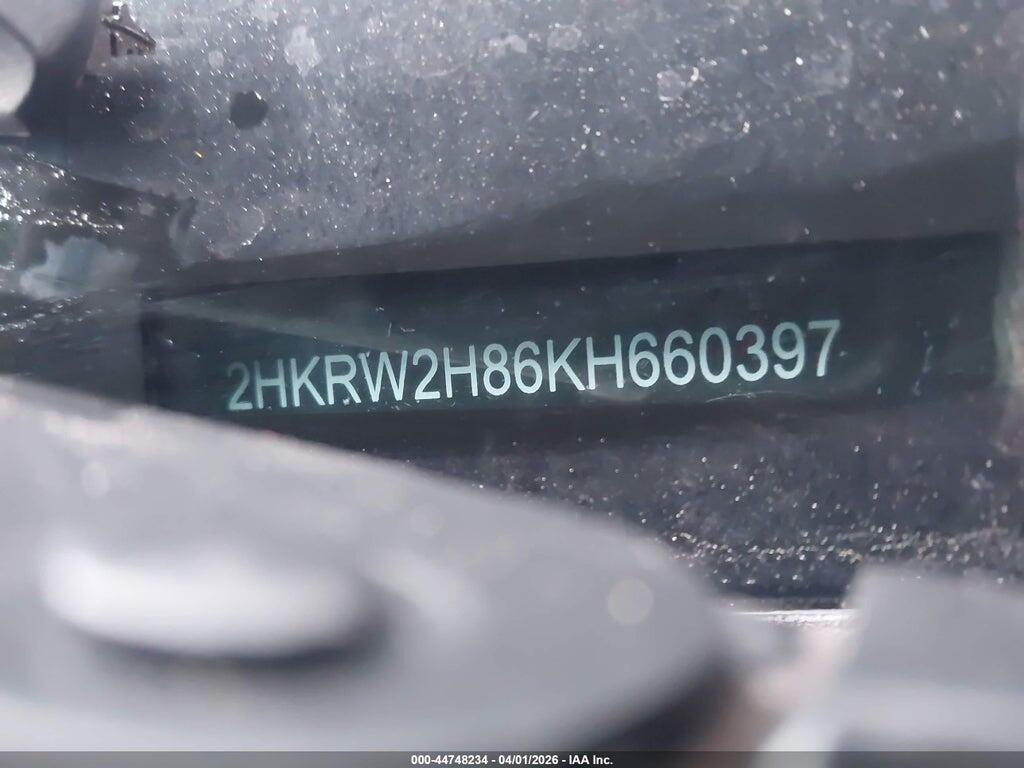 2HKRW2H86KH660397 2019 HONDA CR-V photo no. 9