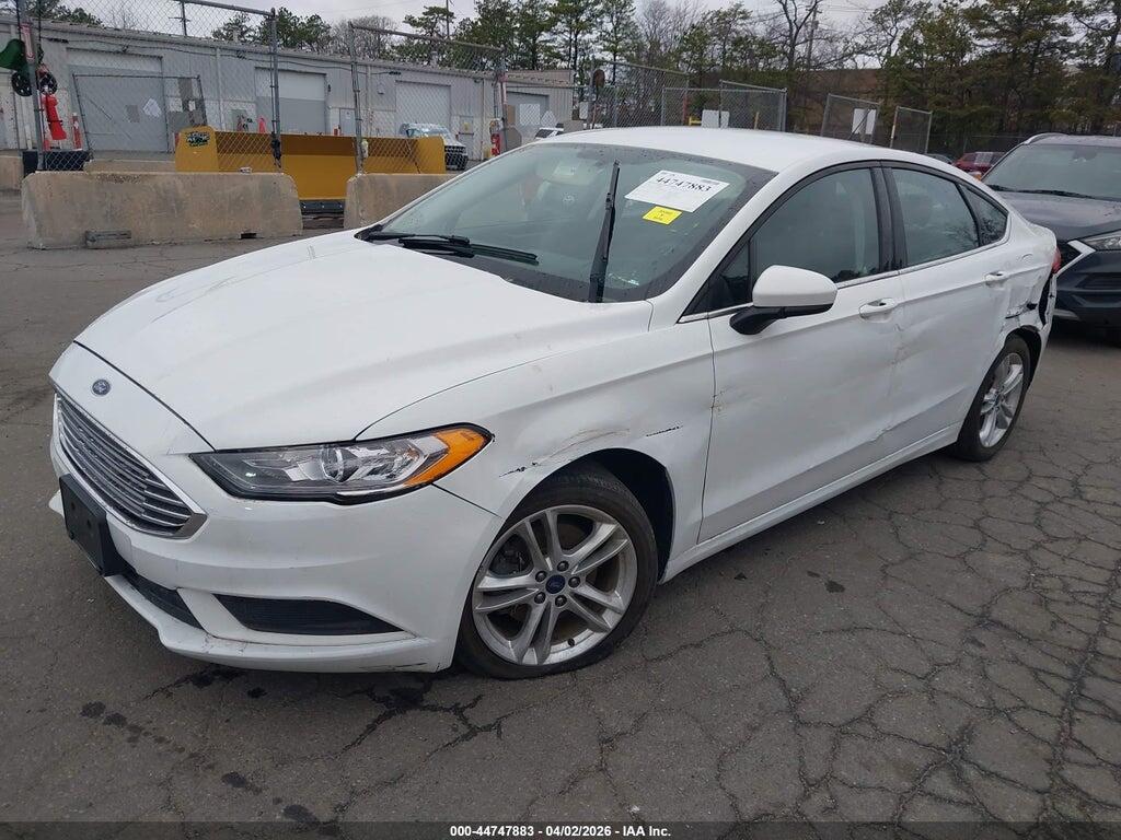 3FA6P0LUXJR148331 2018 FORD FUSION HYBRID photo no. 2