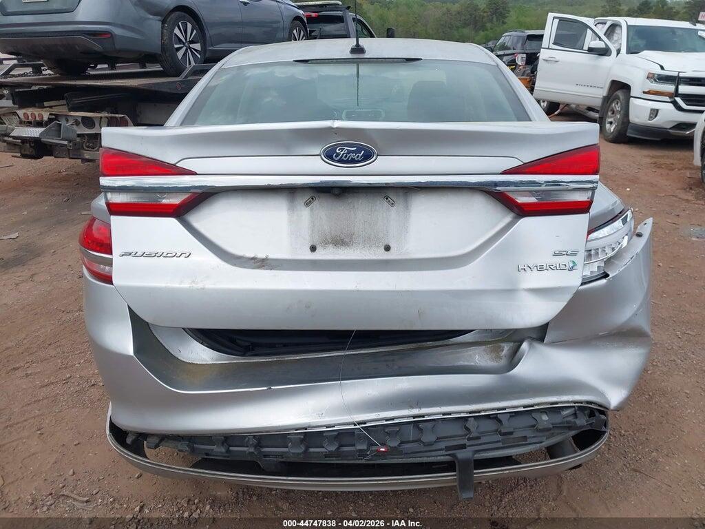 3FA6P0LU4HR336742 2017 FORD FUSION HYBRID photo no. 6