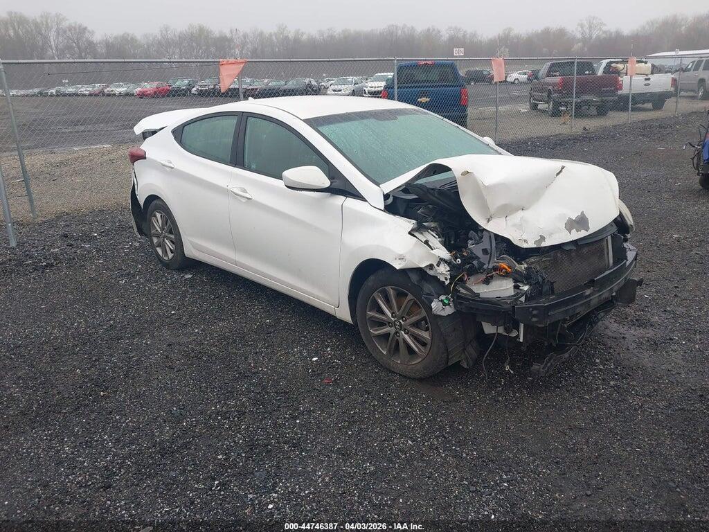 5NPDH4AE5EH502475 2014 HYUNDAI ELANTRA photo no. 1