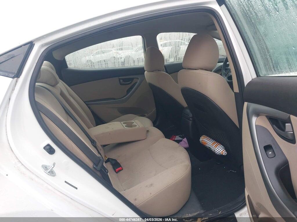 5NPDH4AE5EH502475 2014 HYUNDAI ELANTRA photo no. 8